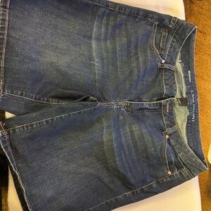 Lane Bryant Classic Blue Bermuda Shorts